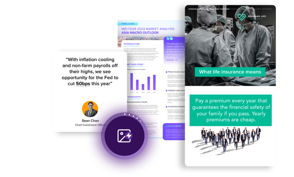More engaging wealth management content with Smartcontent by GoUpscale.